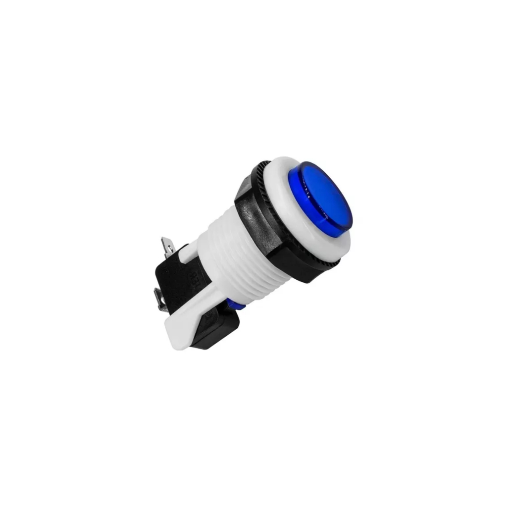 Chave Botão pbs-29 azul para fliperama arcade jukebox 28mm