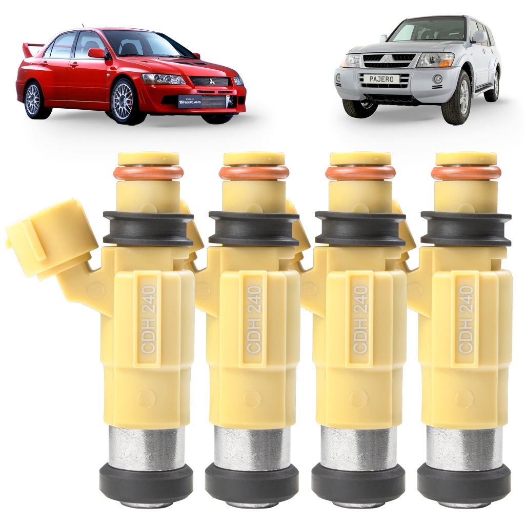 4x Bico Injetor Mitsubishi Pajero Tr4 2.0 16v Cdh240