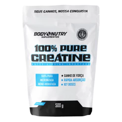 Creatina 100% Pura, Micronizada & Monohidratada - 500g (CREATINE - SEM MISTURAS)