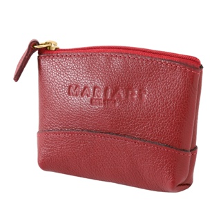 Porta-Moedas Feminino de Couro Bovino Legítimo C/ Zíper Mariart PN10 em Oferta na Shopee