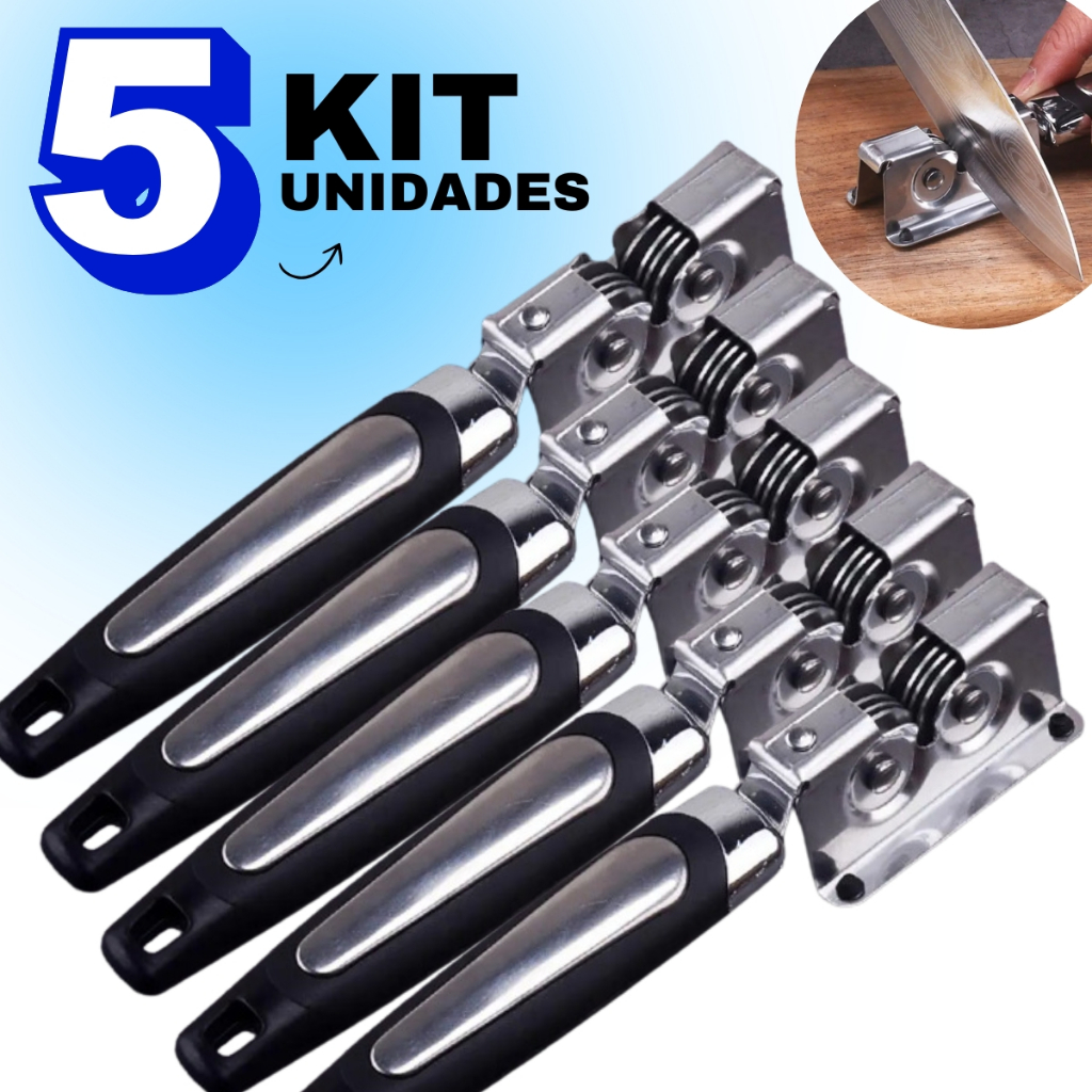 Amolador Afiador De Facas De Tesouras Aço Inox Profissional em Oferta na Shopee