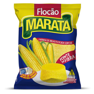7 Pacotes Flocão Para Cuscuz Marata 500 gramas Cada em Oferta na Shopee