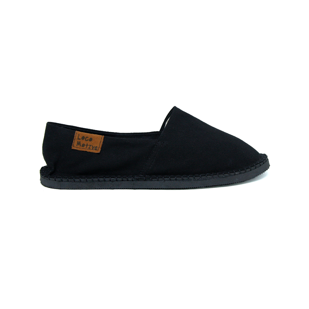 Alpargatas Basic Preta Tricô Calce Fácil Macio Leve Masculina Promoção Imperdível Slip On Tumblr