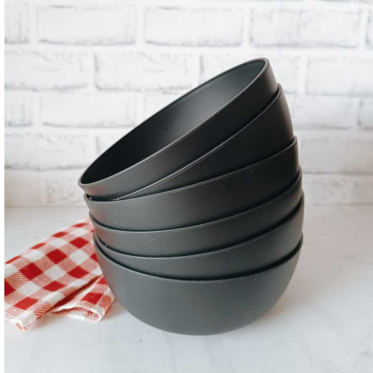 kit 4 ou 6 Bowl Tigelas Sobremesa Cumbuca Lanches de Plástico Podem ir no Micro-ondas Livre de BPA em Oferta na Shopee