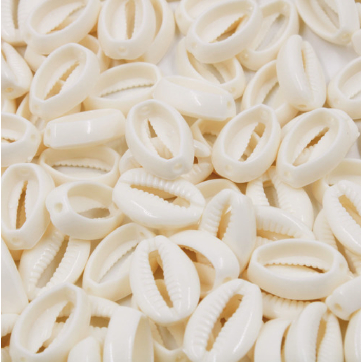 50 Unidades Búzios Aberto Furo Praia Mar Piscina Miçanga Hippie Boho Chocker em Oferta na Shopee