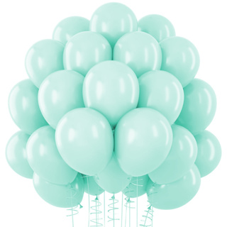 Balão Bexiga Candy Color Verde Tom Pastel 50 Unidades 9 Polegadas em Oferta na Shopee