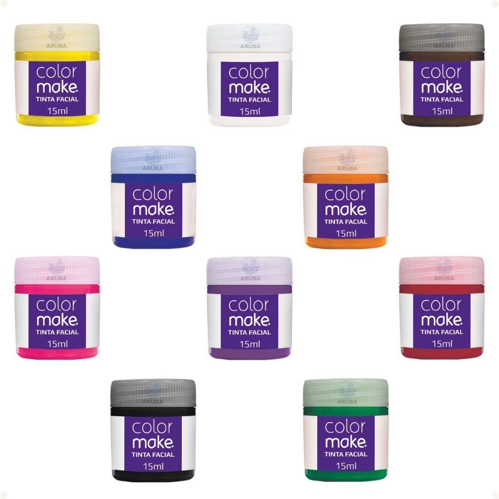 Tinta Liquida Colormake Todas As Cores Normal e Neon 15ml