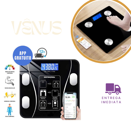 balanca corporal profissional aplicativo em Oferta na Shopee
