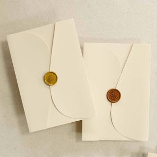 Envelope Elegance Marfim 14,5x21cm + Lacre de Cera em Oferta na Shopee