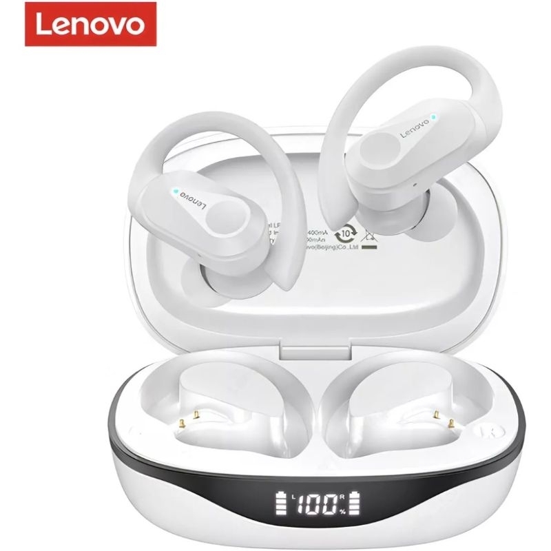 ENVIAMOS RÁPIDO - FONE BLUETOOTH LENOVO LP75 ORIGINAL -  ACADEMIA, CROSS FIT, CAMINHADA - detalhe