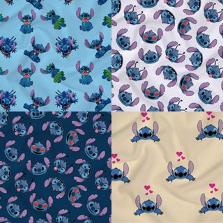 Tecido estampado Stitch 1,40m Largura x 1,00m Comprimento em Oferta na Shopee