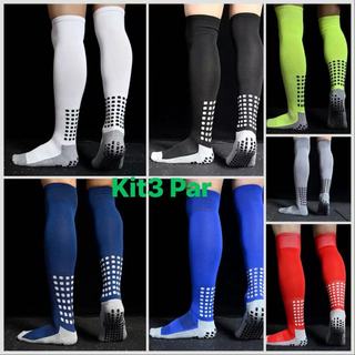 KIT Novo Meião de Futebol Esportivo Antiderrapante Soccer