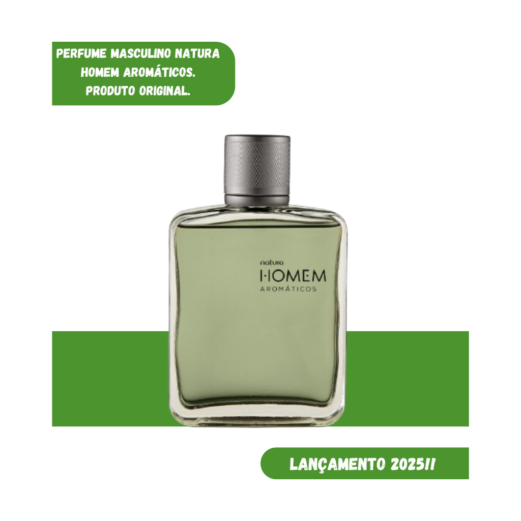 Perfume Masculino Natura Homem Aromaticos Perfume Natura Original Perfume Natura Novo Lacrado