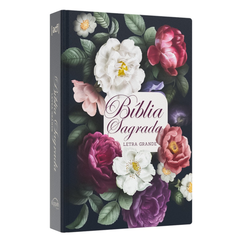 Bíblia Sagrada ACF - Letra Grande - Capa Dura - Floral em Oferta na Shopee