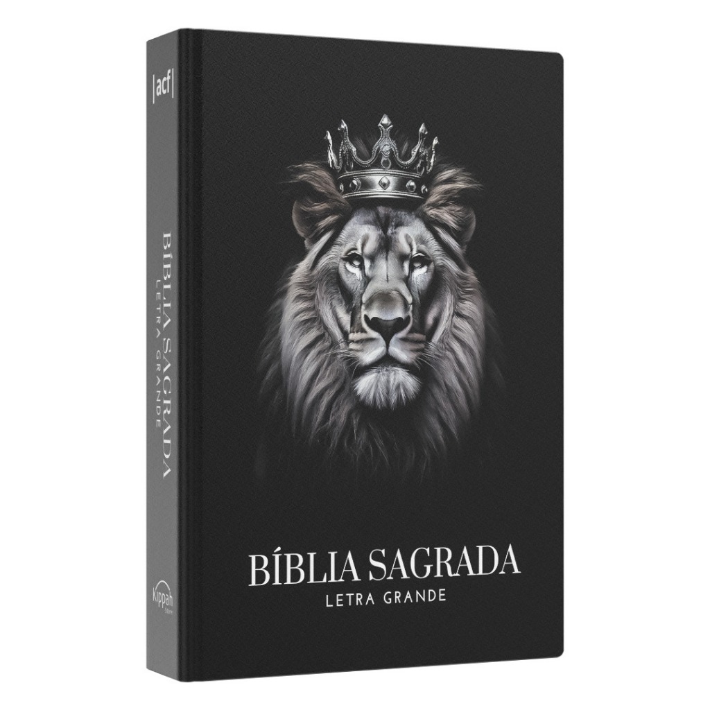 Bíblia Sagrada ACF - Letra Grande - Leão Majestade