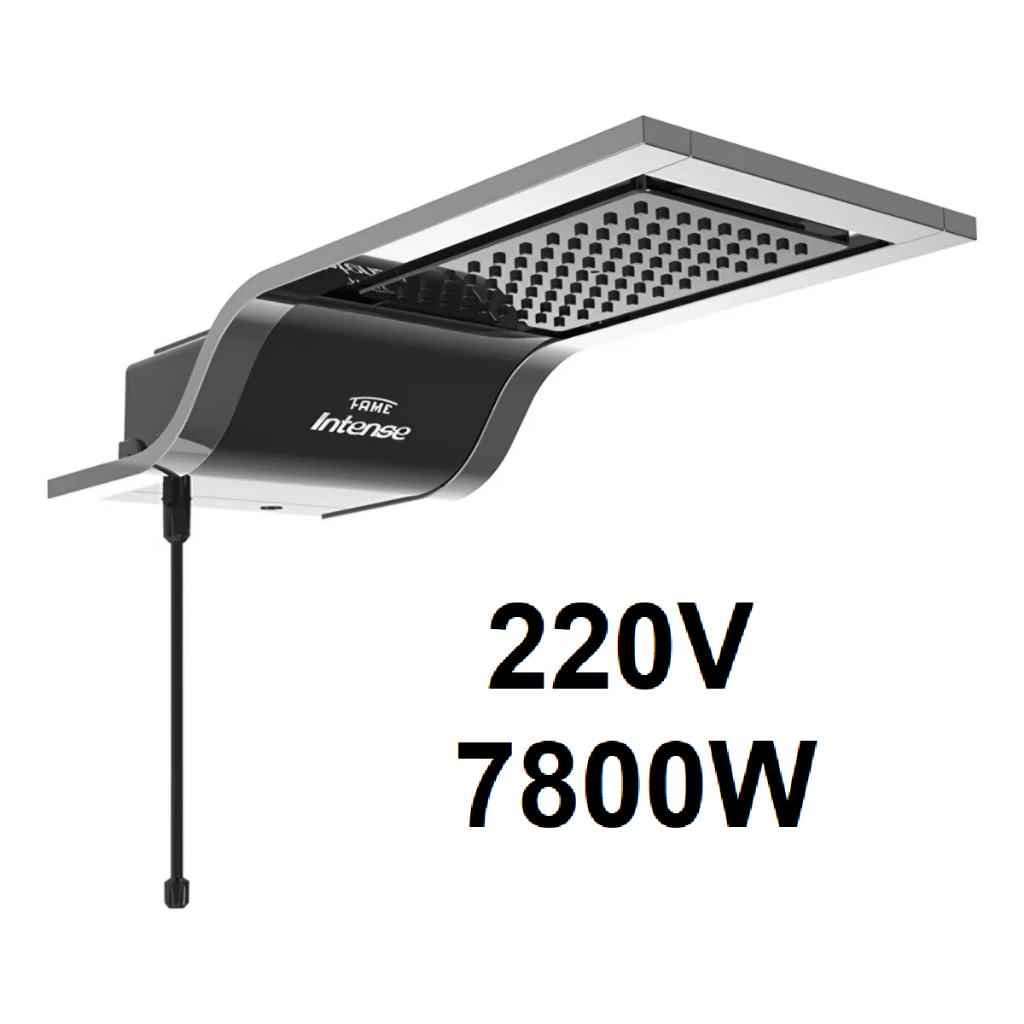 Chuveiro Eletrônico Intense FAME Preto/Cromado 220V - 7800W em Oferta na Shopee