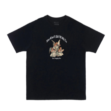 Camiseta Masculina Estampada Anjos Tecido Premium 100% Algodão
