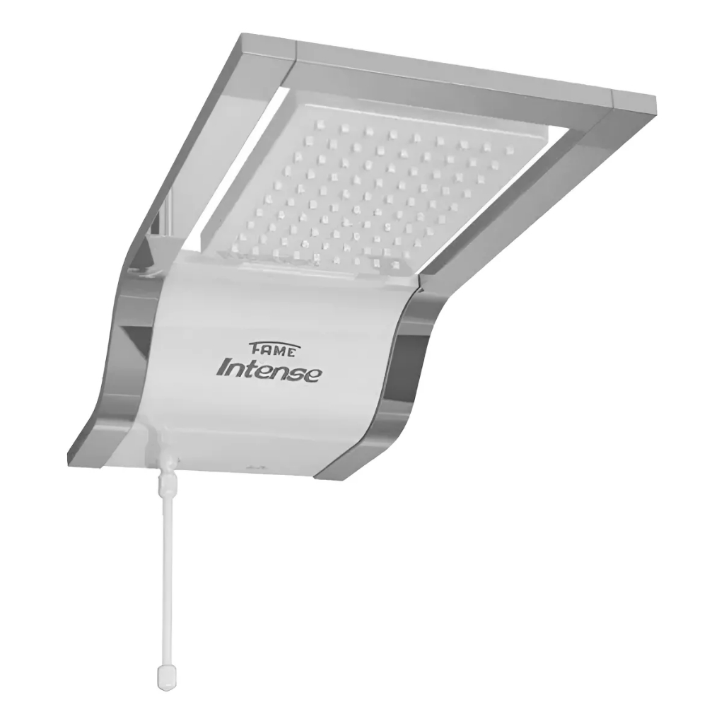 Chuveiro Eletrônico Ducha Intense FAME Branco/Cromado em Oferta na Shopee