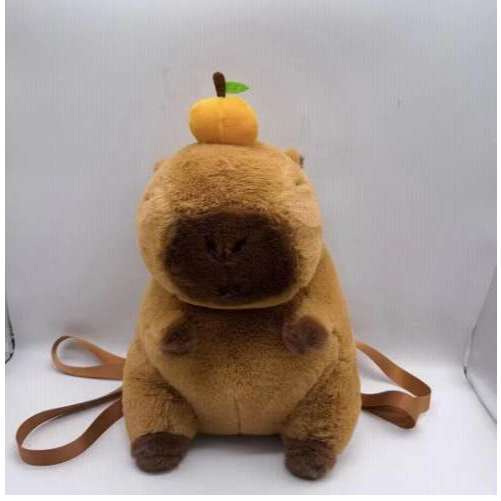 Capivara Mochila De Pelúcia Kawaii Moda Boneca Bolsa De Ombro Das Crianças Mini Bonito Namorada Presente Do Feriado
