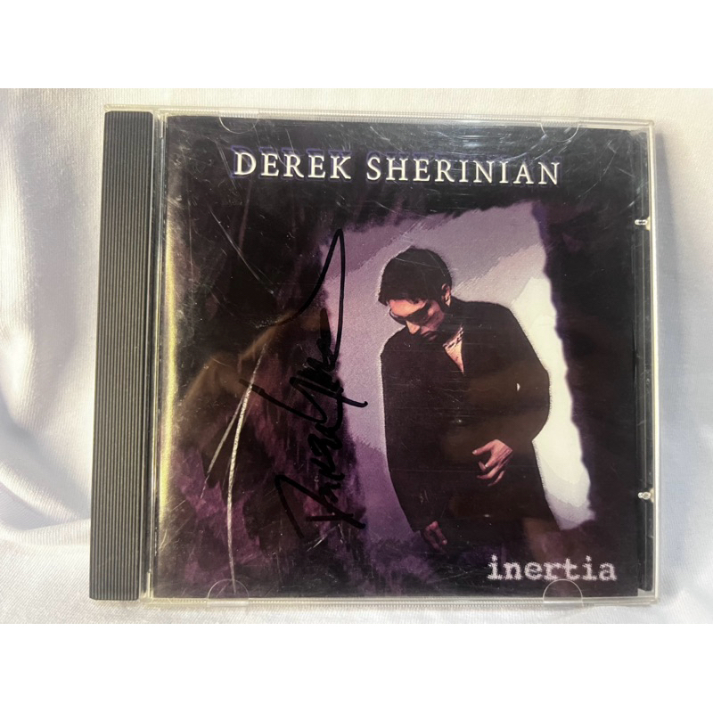 Derek Sherinian Inertia cd importado usado autografado RARÍSSIMO Dream Theater