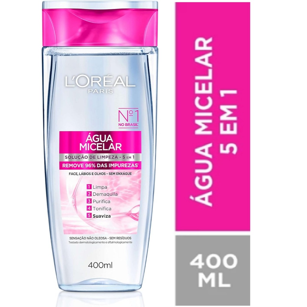 Água Micelar L'oréal 400ml: Onde Comprar | BuscaProdutos