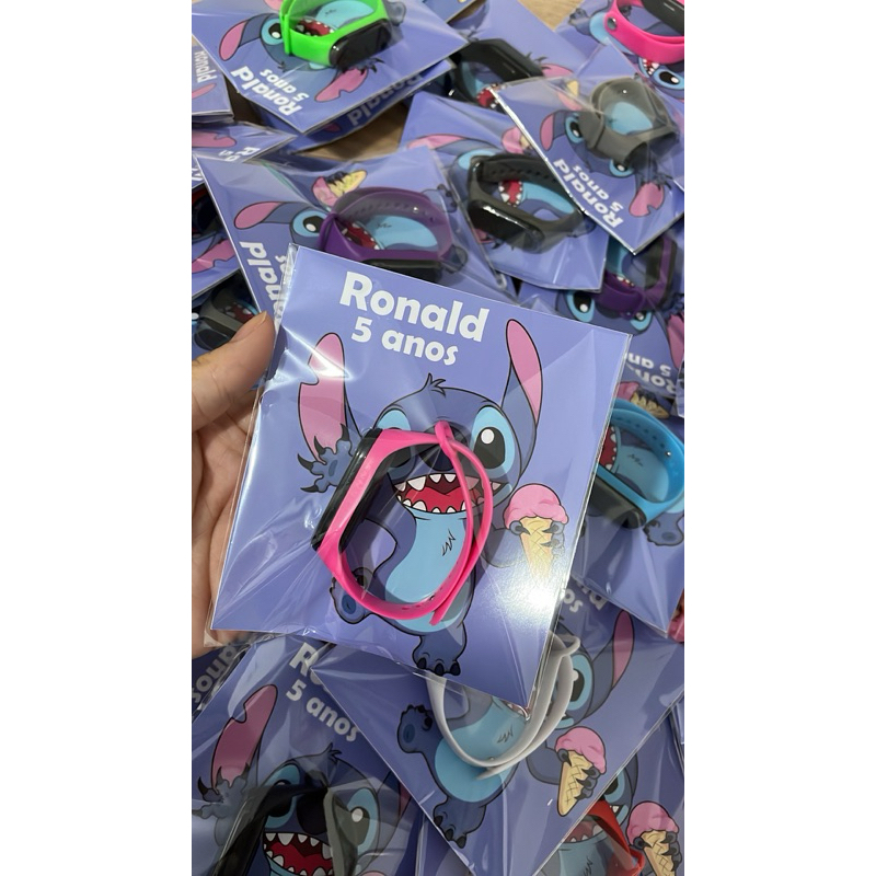 Card lembrancinha personalizada com Relógio- Festa infantil- Diversos temas em Oferta na Shopee