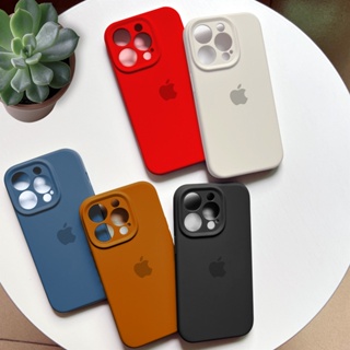 Capa capinha cilicone aveludado alto qualidade com proteção de câmera para iPhone 11 12 13 14 15 promax plus em Oferta na Shopee
