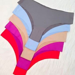 KIT 10 Calcinhas Sem Costura Tanga Laser Invisível Não Marca Intima Lingerie Conforto Fitness