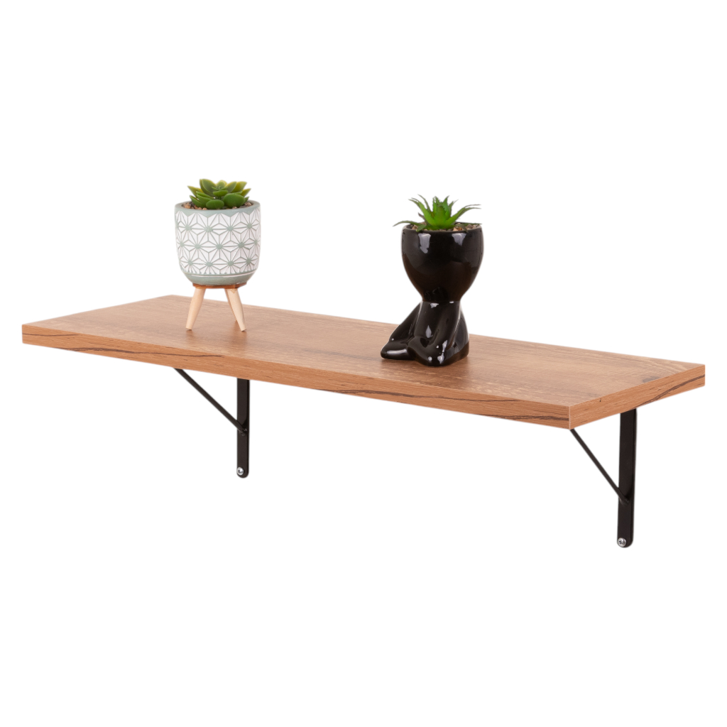 Prateleira Industrial Suspensa 20x60 - Comprar com Melhor Preço em Decoração