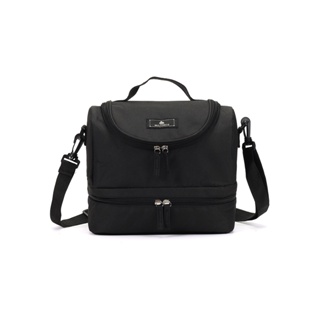 Lancheira Térmica Bolsa com Alça de mão e ombro Para Marmita Adulta Dividida em 2 andares com zíper em Oferta na Shopee