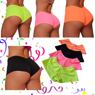 Micro Short Empina Bumbum Pole Dance 2025 Praia Academia Várias Cores Shortinho em Oferta na Shopee