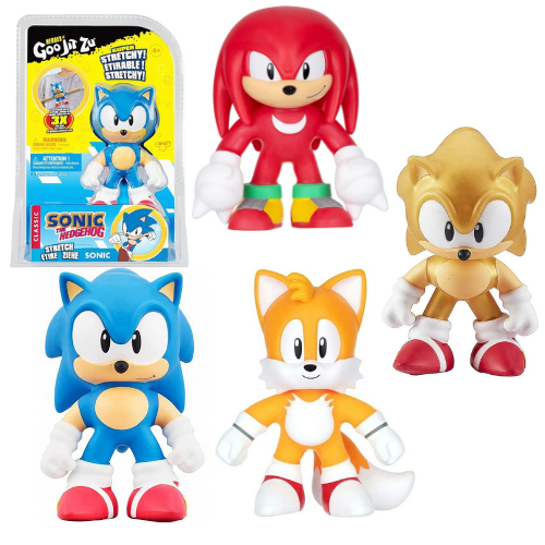 Boneco Elástico Sonic Stretch - Heroes Of Goo Jit Zu - Sunny Brinquedos