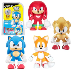 Boneco Elástico Sonic Stretch - Heroes Of Goo Jit Zu - Sunny Brinquedos