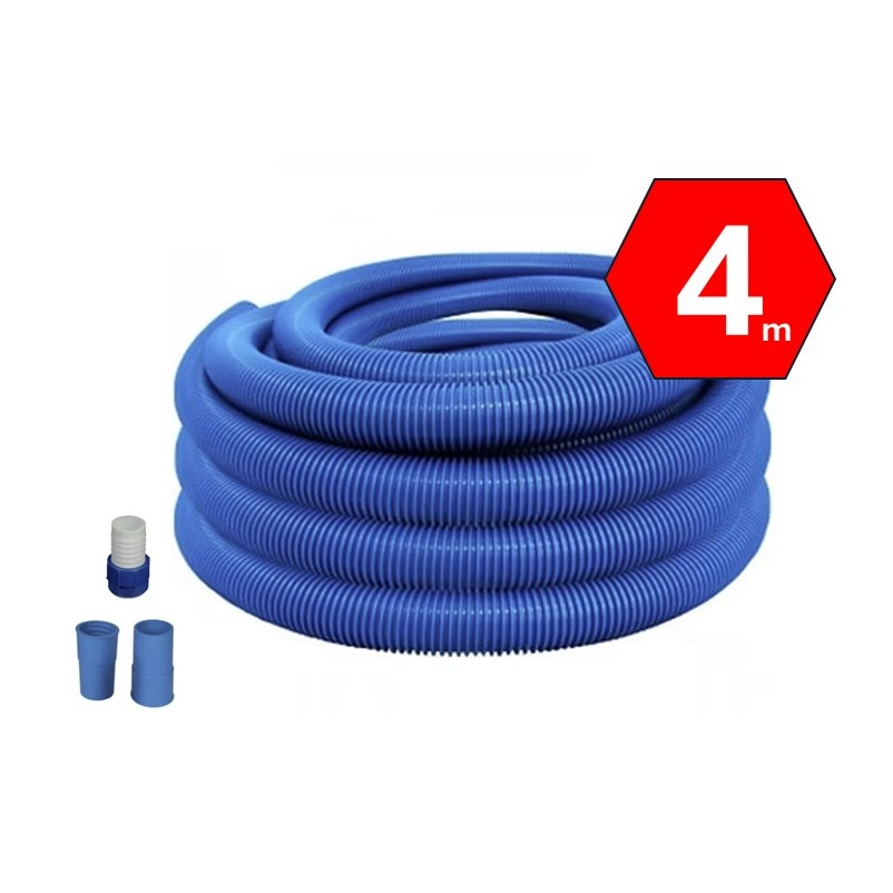 Mangueira flexível Para Aspirar piscina 4 metros Com Adaptador em Oferta na Shopee