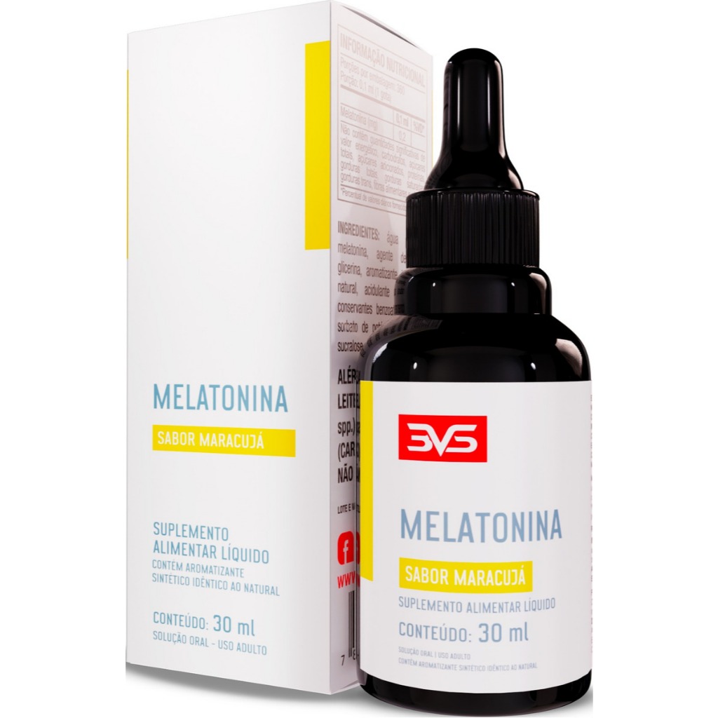 Melatonina Concentrada 210mcg Em Gotas O Segredo para Noites Reparadoras - Sabor Maracujá - 30ml 3VS em Oferta na Shopee