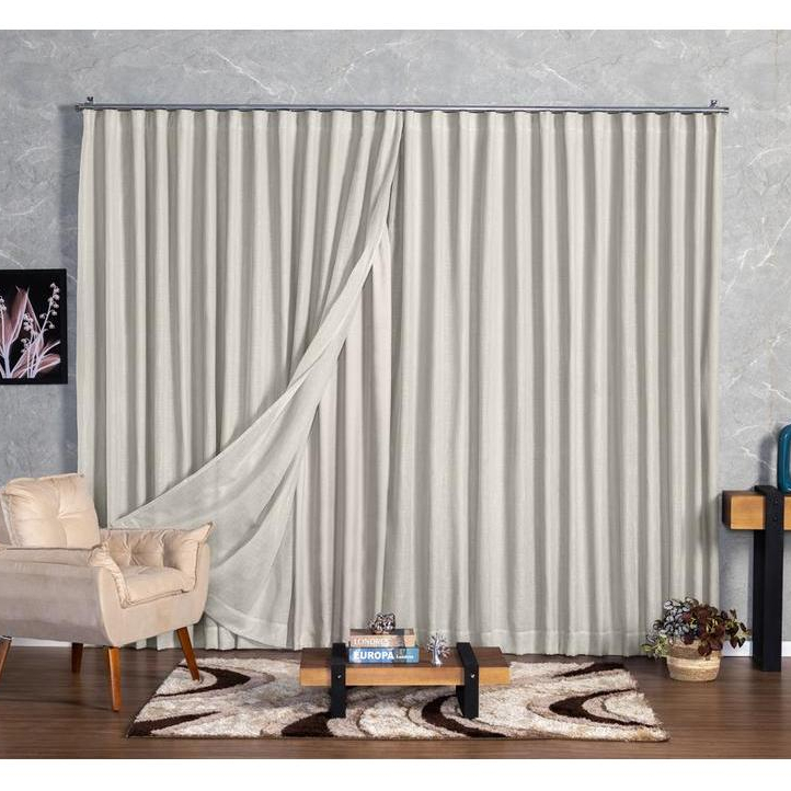 Cortina para Sala 3 60 X 2 50: Onde Comprar | BuscaProdutos