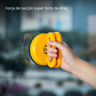 Ventosa Simples Alta Sucção 45KG 12CM Para Manuseio Piso Porcelanato Vidro em Oferta na Shopee