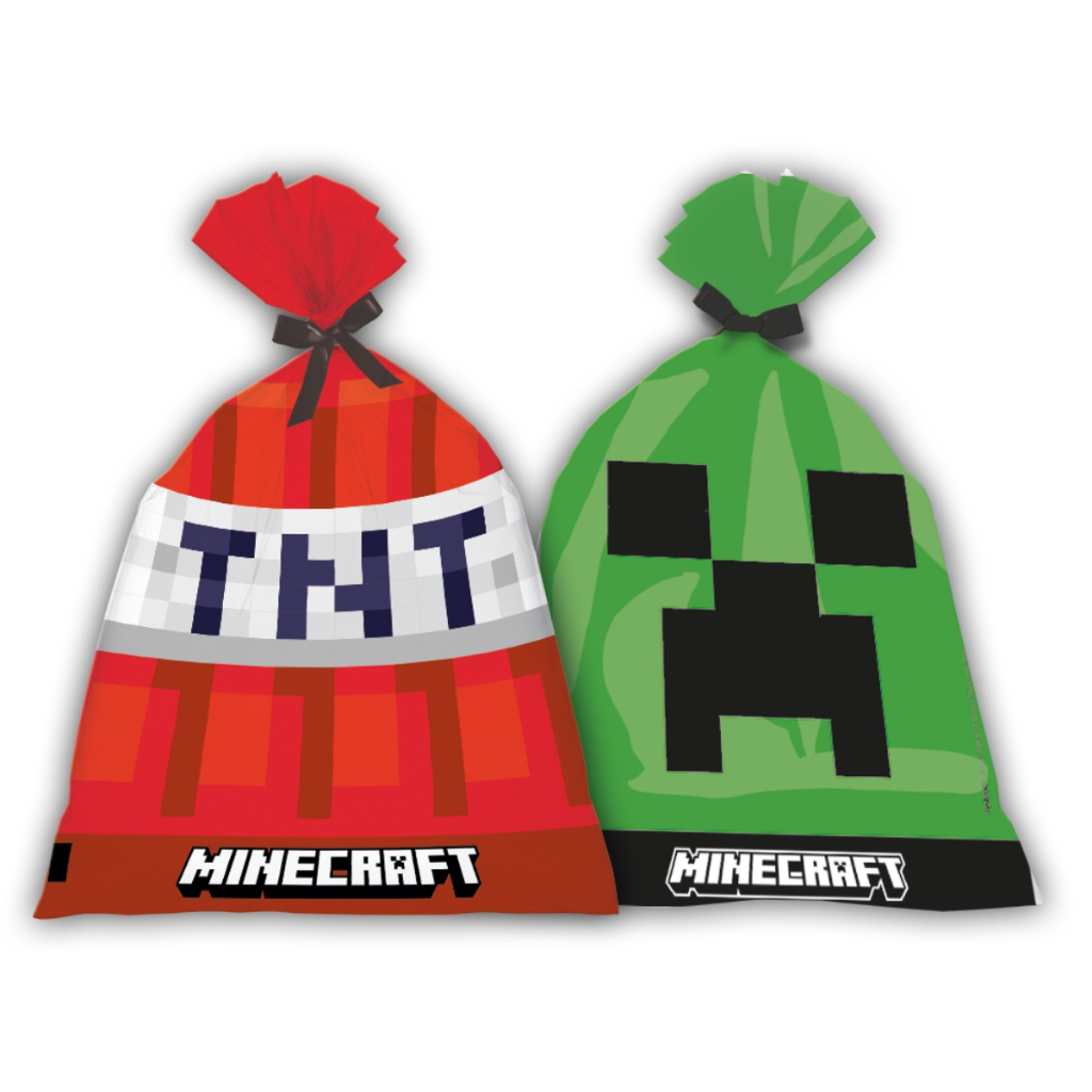 8 Sacolinhas Surpresa Minecraft Lembrancinhas Festcolor em Oferta na Shopee