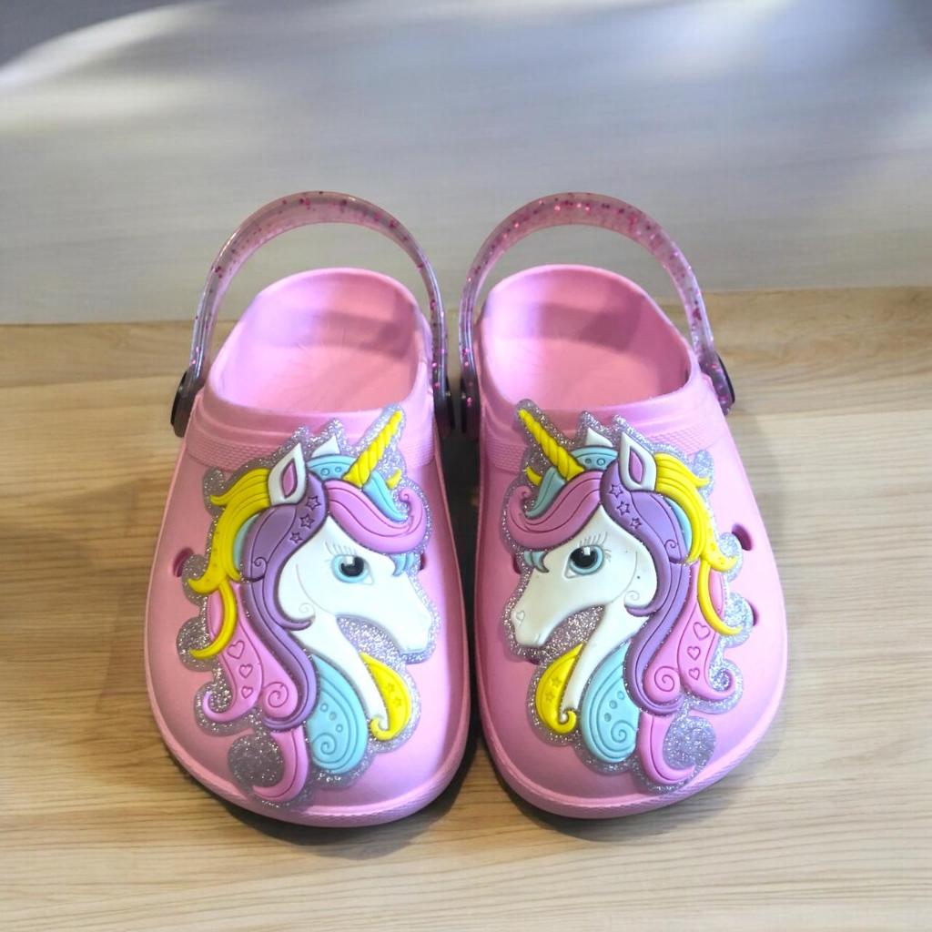 Babuche Sandália Menina Unicórnio Juvenil Leve Antiderrapante Confortável Estiloso Moderno em Oferta na Shopee