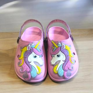 Babuche Sandália Menina Unicórnio Juvenil Leve Antiderrapante Confortável Estiloso Moderno em Oferta na Shopee