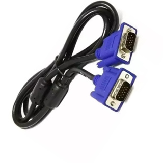 Kit 1/2/3 Cabo Vga Para Vga Macho 1,5 Metros Pinos Cabo Vga Computador escritório PC Ligação em Oferta na Shopee