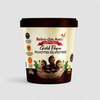 Ração Gold Papa Filhote Silvestre 200g em Oferta na Shopee