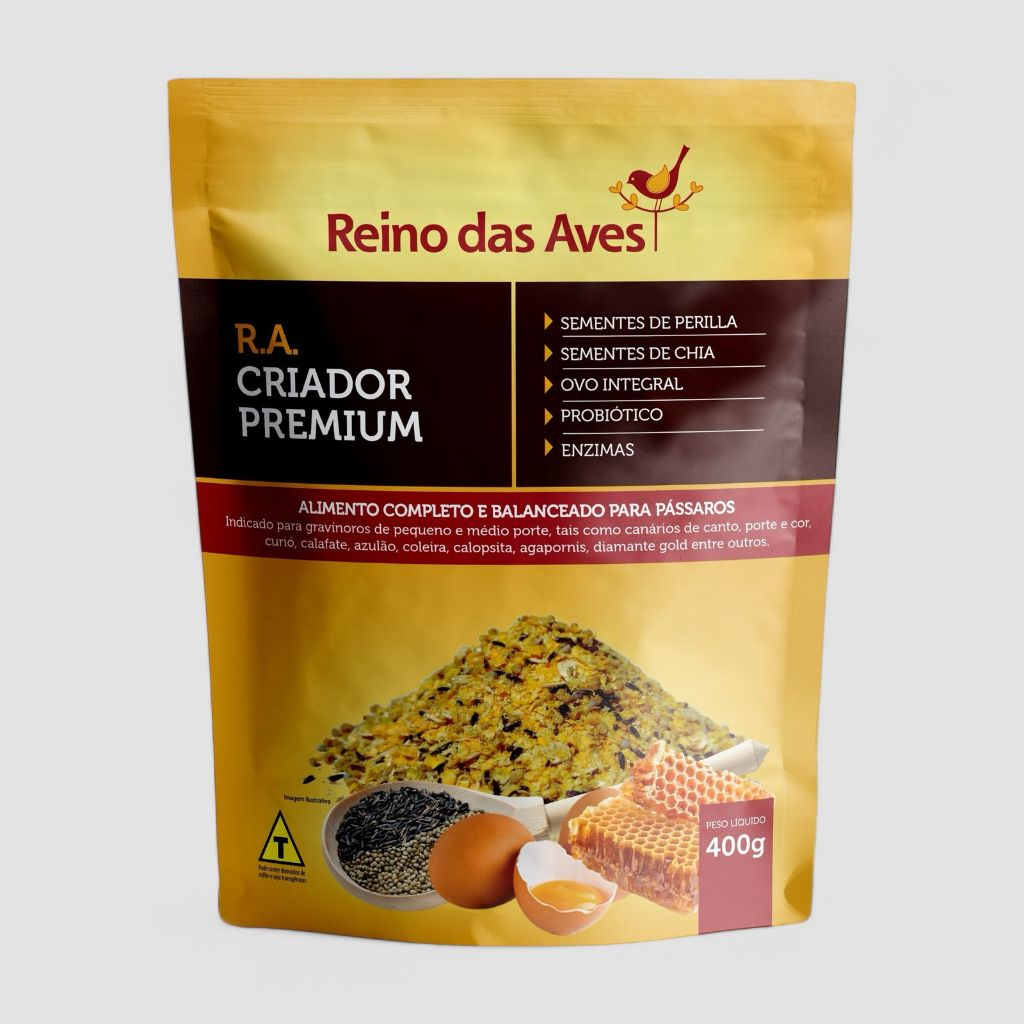Ração Ra Criador 400g em Oferta na Shopee