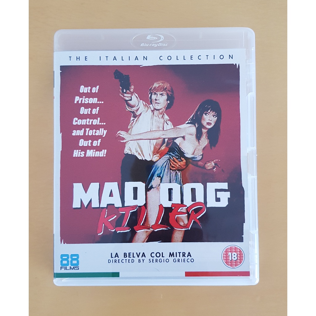Filme Blu-ray - Mad Dog Killer - Sergio Grieco (88 Films)