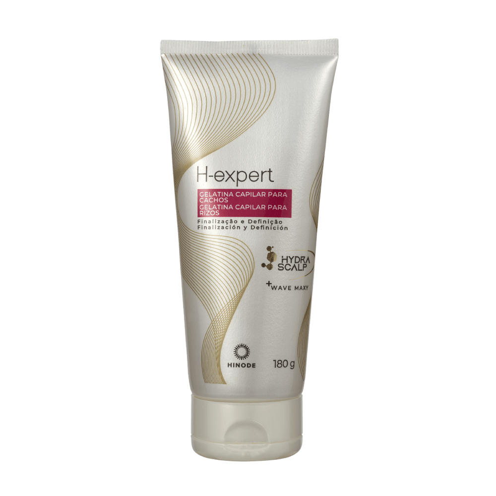Gelatina Capilar Para Cachos Finalização e Definição H-Expert 180g Hinode
