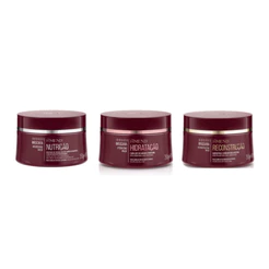 Amend Kit Cronograma Capilar Máscaras Essenciais (Nutrição + Hidratação + Reconstrução)