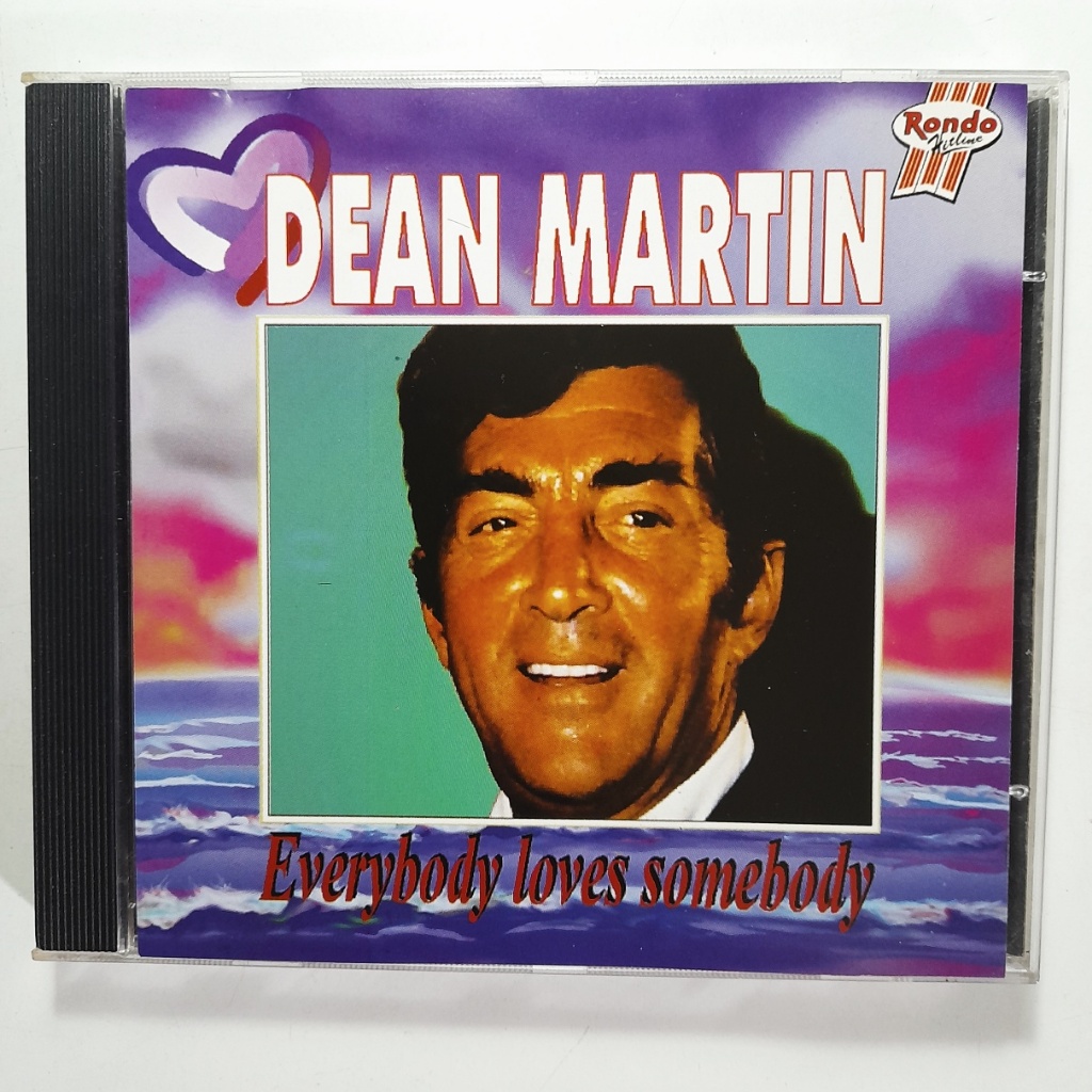 Cd Dean Martin, Everybody Loves Somebody. 16 hits. Seminovo.