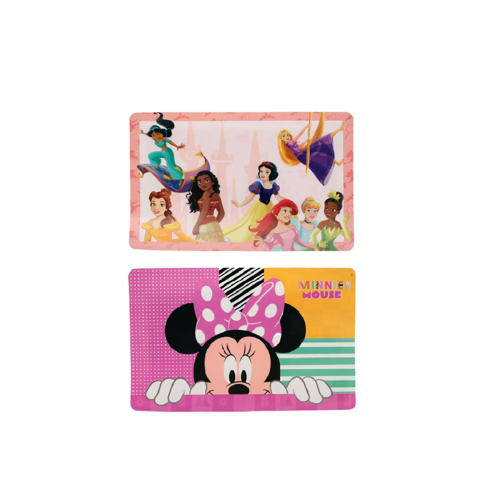 Kit 4 Jogo Americano Minnie E Princesas Impermeavel Sousplat Facil De Limpar em Oferta na Shopee