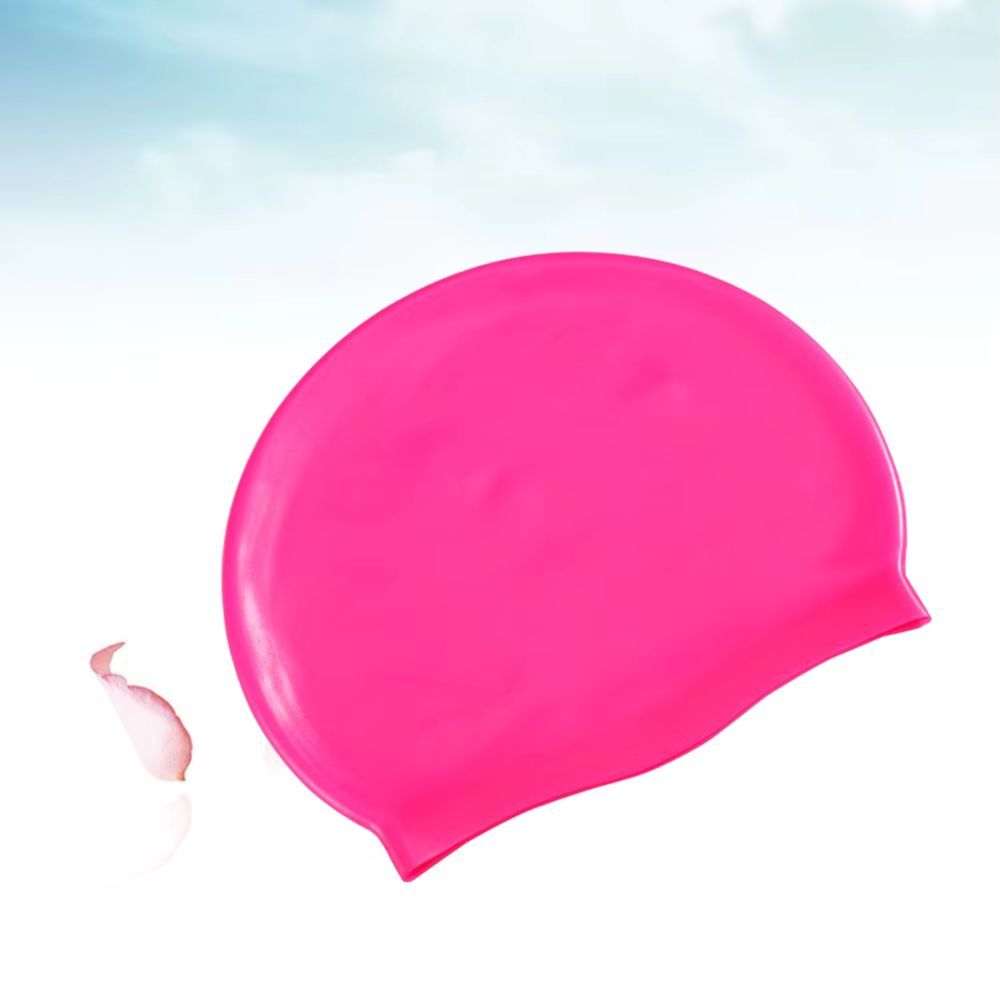 Touca De Silicone Para Natação Jovens E Adultos