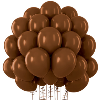 Bexiga Balão Marrom 8 Polegadas 50 Unidades em Oferta na Shopee